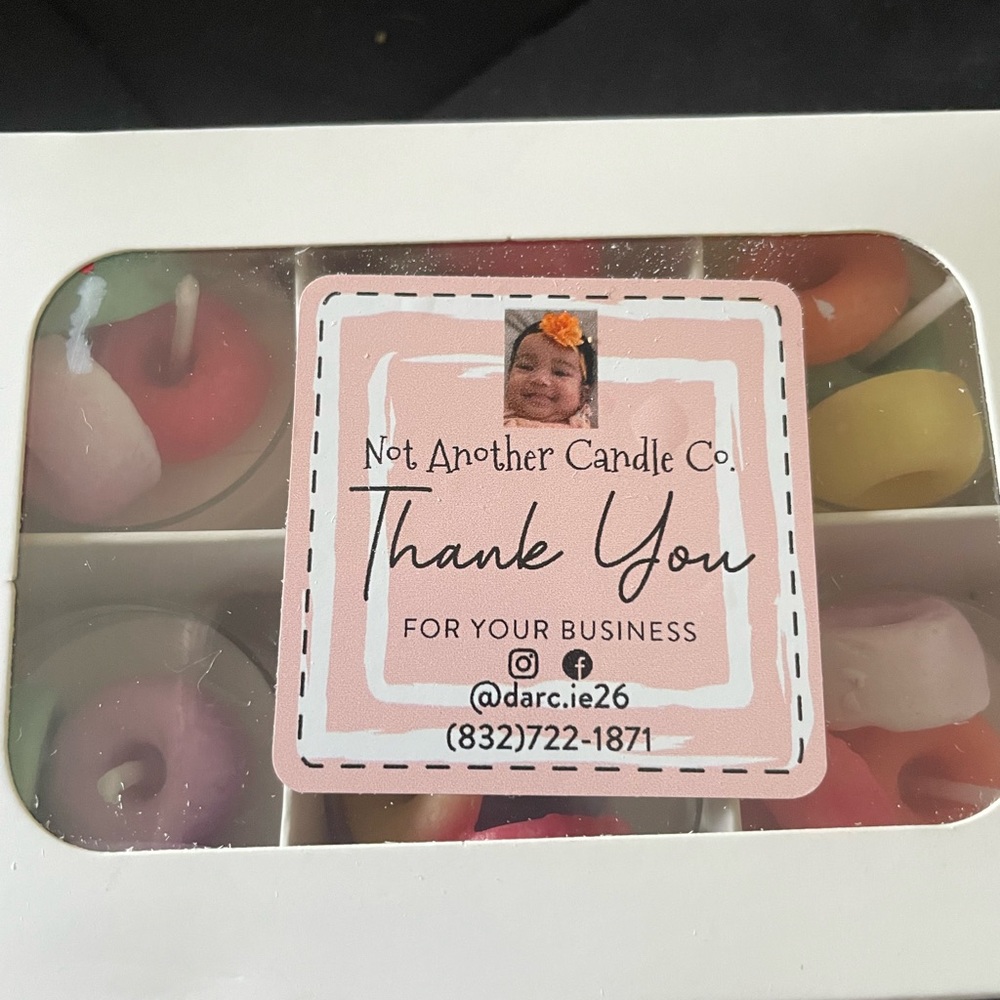 Fruit Loop Tea Lights